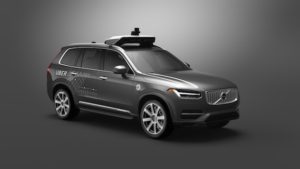 volvo self driving cars